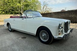 Alvis TD21 series 1 DHC Cabriolet / Roadster 1959 Weiss