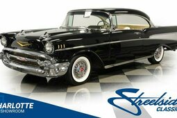 Chevrolet Bel Air Hardtop Coupe 1957 Black