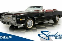 Cadillac Eldorado Convertible Cabriolet / Roadster 1975 Black
