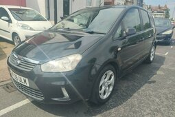Ford C-MAX 1.6 16v Zetec MPV 5dr Petrol Manual (164 g/km, 99 2009 Black