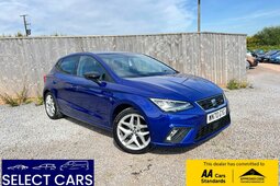 Seat Ibiza 1.0 TSI FR Hatchback 5dr Petrol Manual Euro 6 (s/s Hatchback 2020 Blue