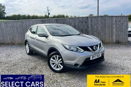 Nissan Qashqai 1.5 dCi Acenta SUV 5dr Diesel Manual 2WD Euro 6 (s 2017 Silver