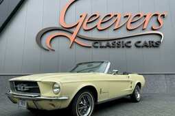Ford Mustang Convertible s-code 390-320hp Descapotable / Roadster 1967 Amarillo