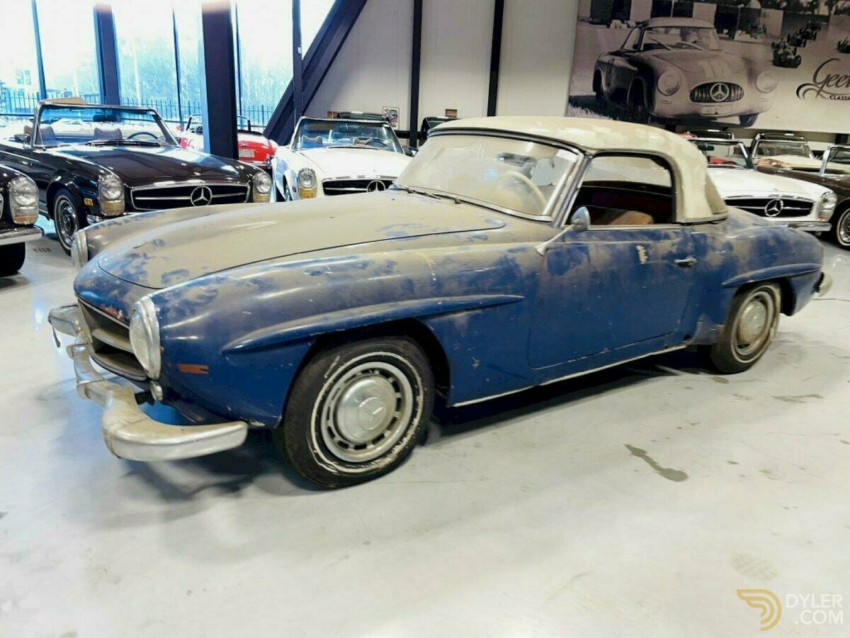 1962 Mercedes-Benz 190 SL, foto 1