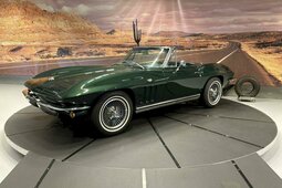 Chevrolet Corvette C2 matching 327-365hp Cabriolet/Roadster 1965 Verde