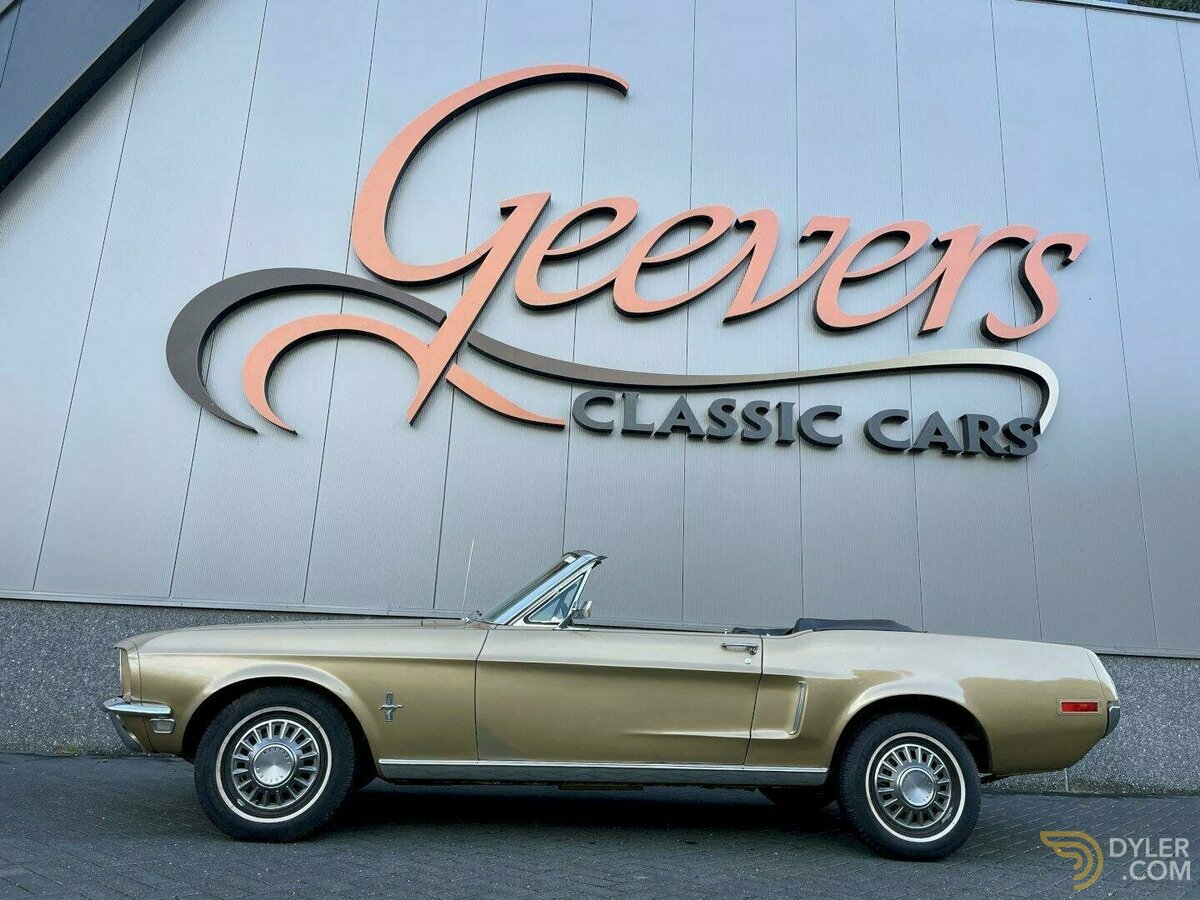1968 Ford Mustang Convertible, foto 1
