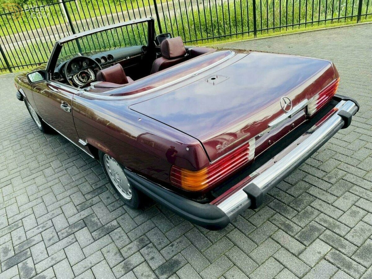 1986 Mercedes-Benz 560 SL 560SL, foto 3