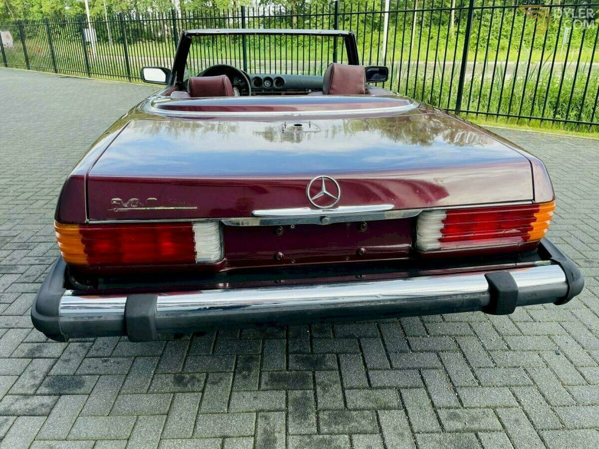 1986 Mercedes-Benz 560 SL 560SL, foto 4