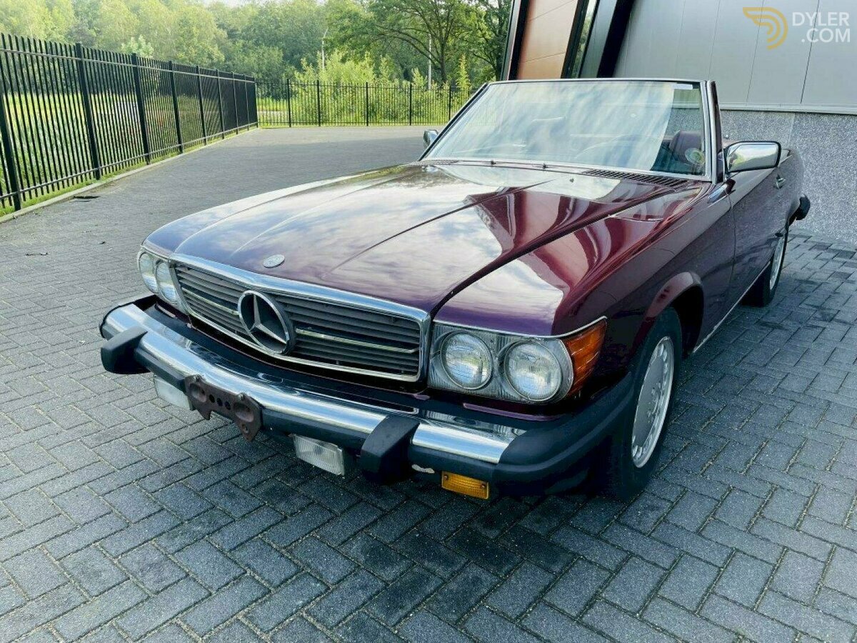 1986 Mercedes-Benz 560 SL 560SL, foto 1