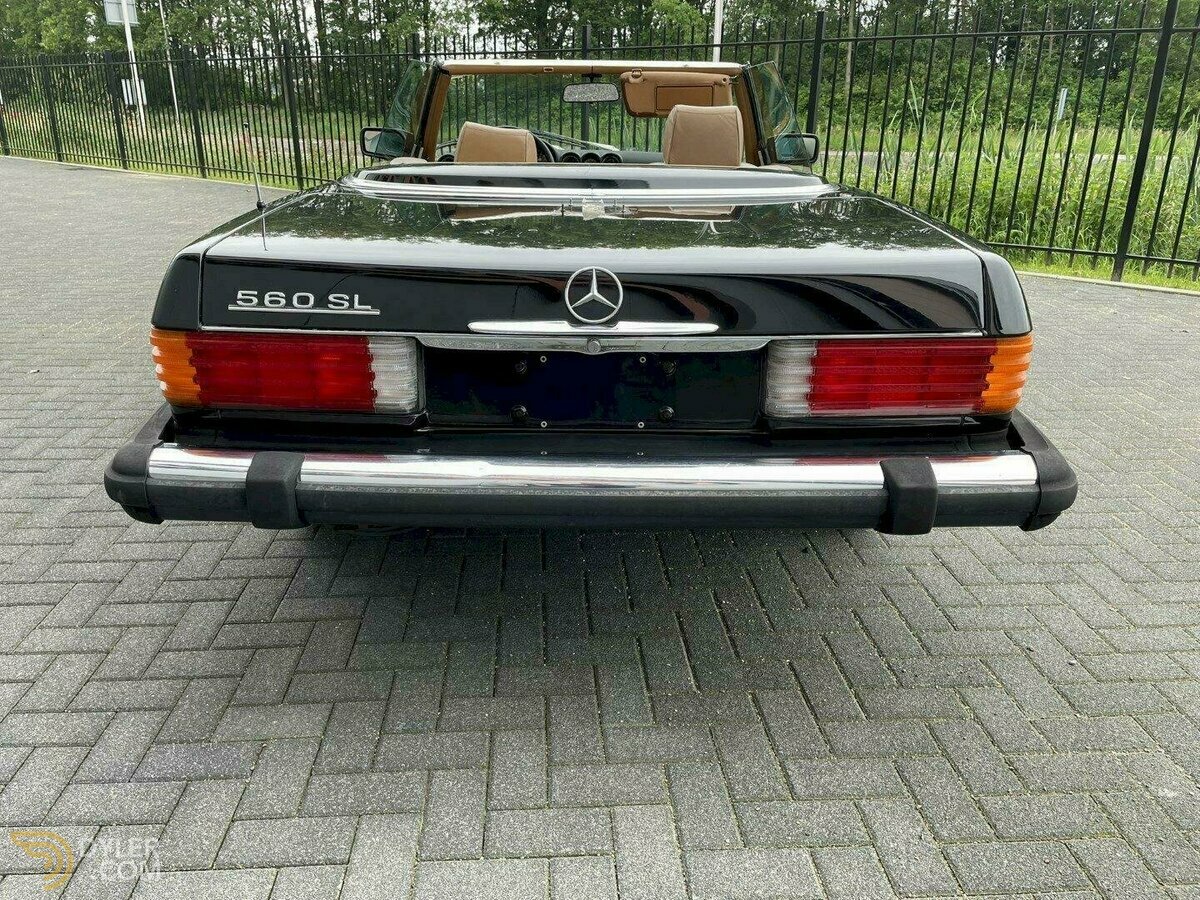 1986 Mercedes-Benz 560 SL 560SL, foto 3