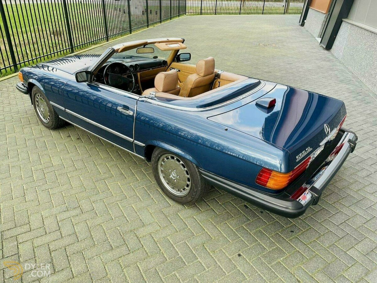 1986 Mercedes-Benz 560 SL 560SL, foto 4