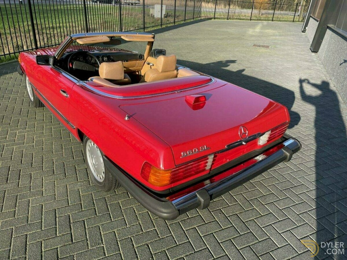 1987 Mercedes-Benz 560 SL 560SL, foto 5