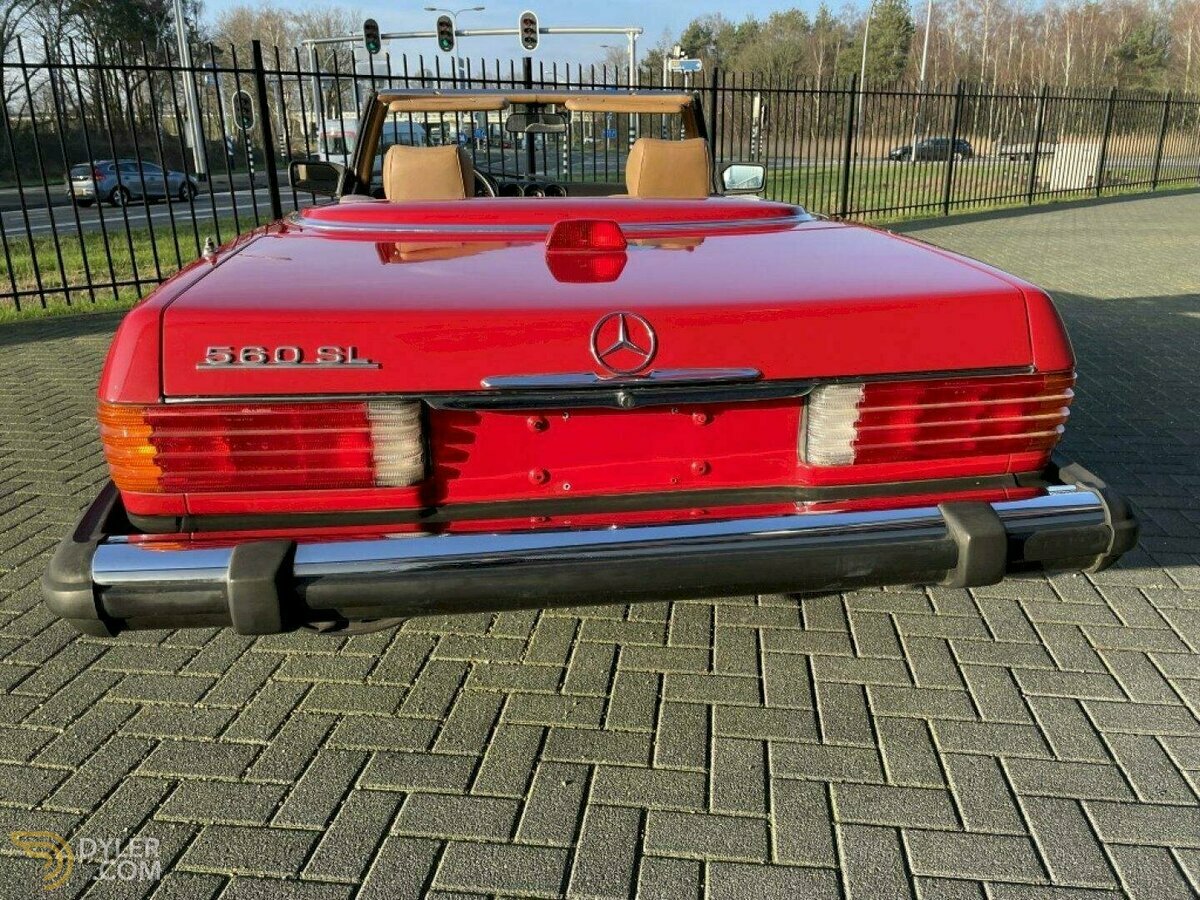 1987 Mercedes-Benz 560 SL 560SL, foto 6