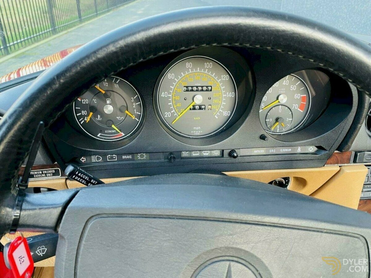 1987 Mercedes-Benz 560 SL 560SL, foto 8
