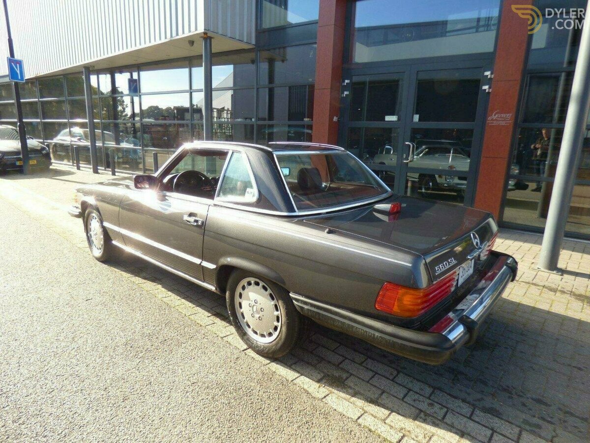 1987 Mercedes-Benz 560 SL 560SL, foto 3