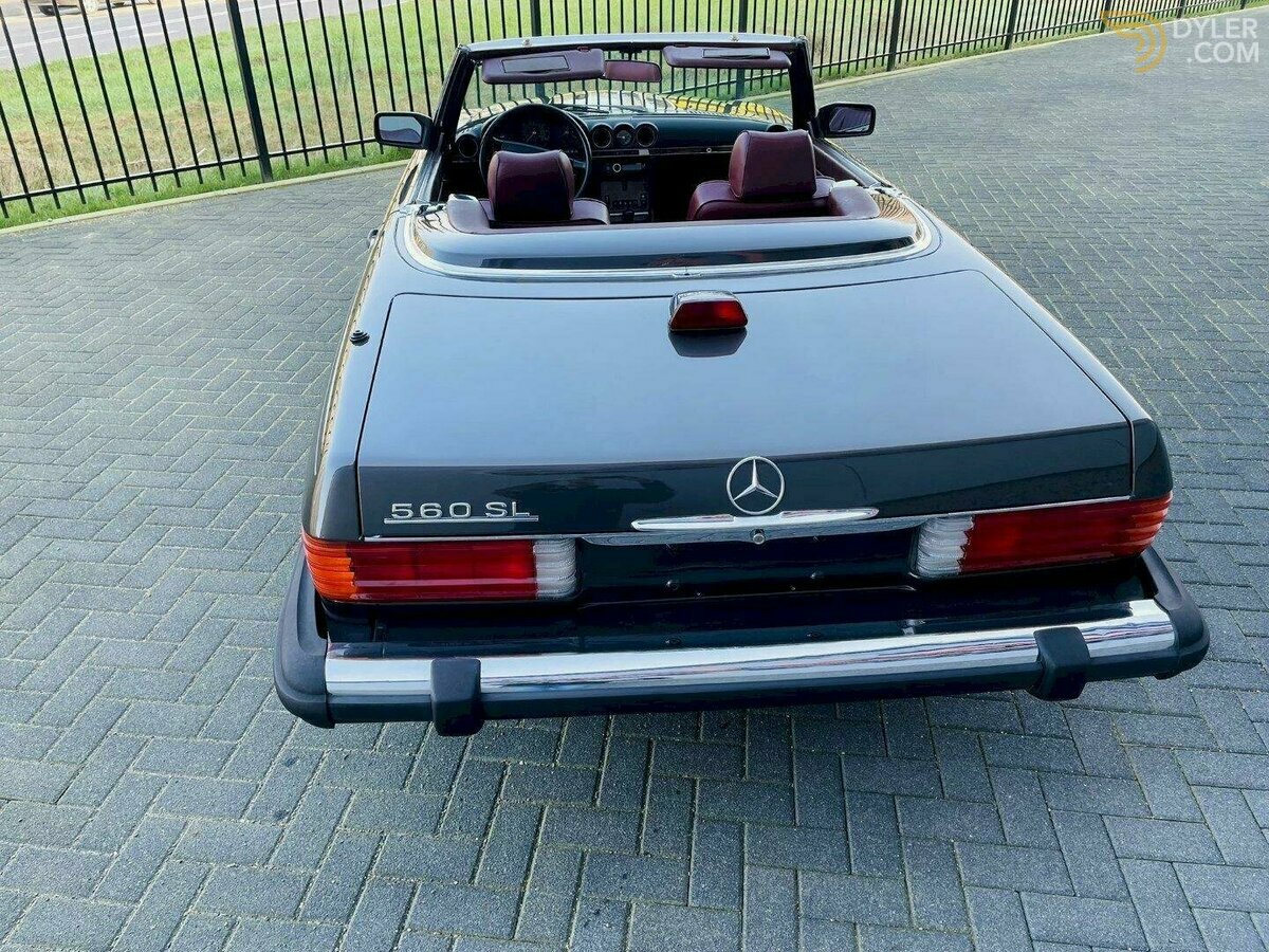 1987 Mercedes-Benz 560 SL 560SL, foto 4