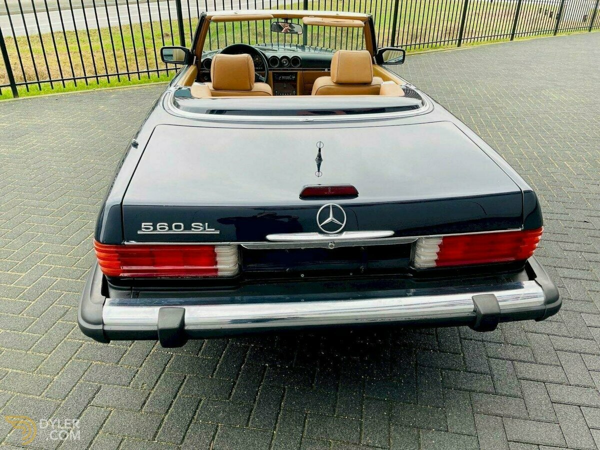 1988 Mercedes-Benz 560 SL 560SL, foto 3