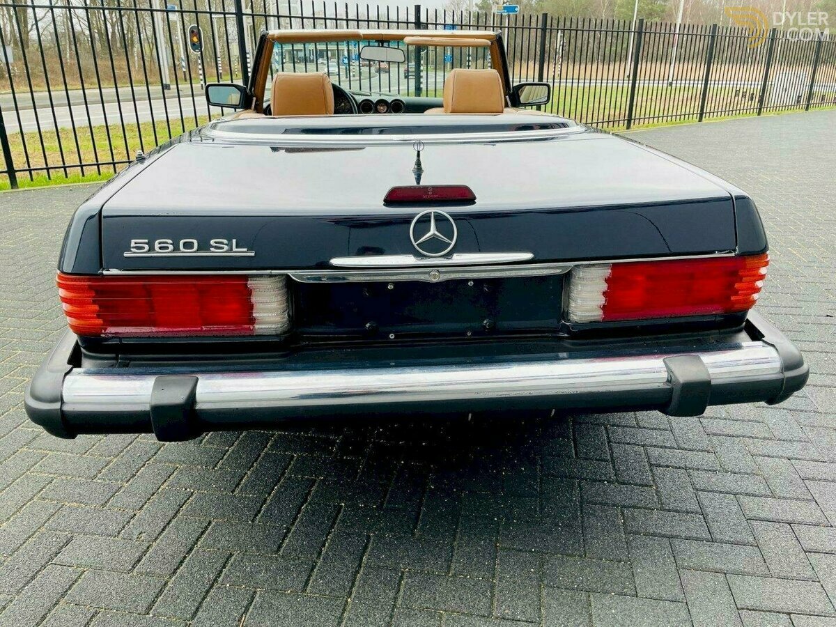 1988 Mercedes-Benz 560 SL 560SL, foto 4