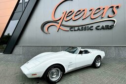 Chevrolet Corvette C3 Convertible Cabriolet / Roadster 1973 White