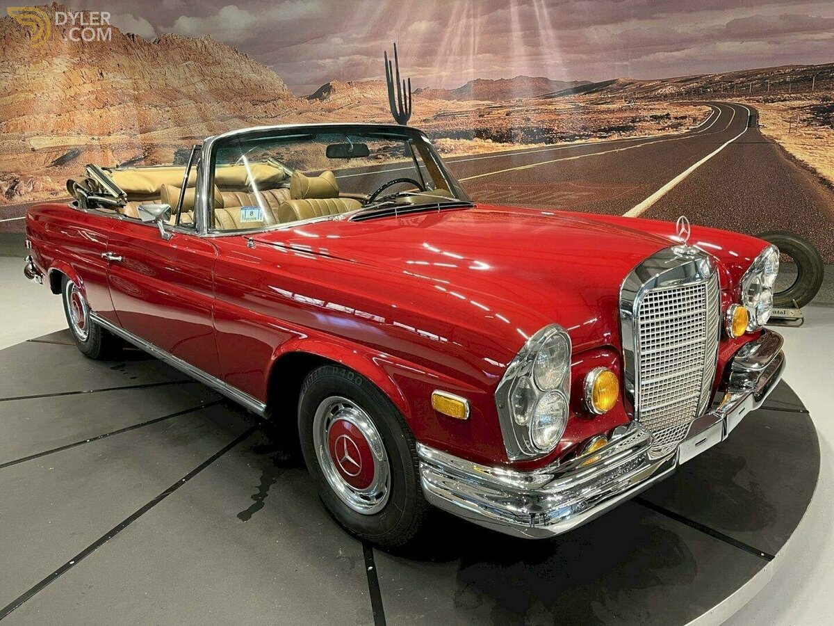 1969 Mercedes-Benz 280 280SE, foto 1