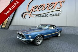 Ford Mustang Mach 1 S-code 390 1969 Blau