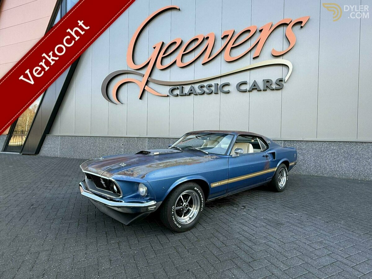 1969 Ford Mustang Mach 1, foto 1
