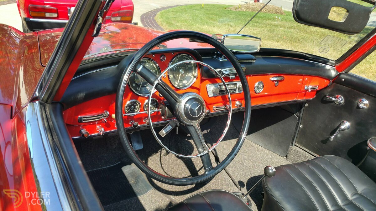 1959 Mercedes-Benz 190 SL Rosso, foto 4