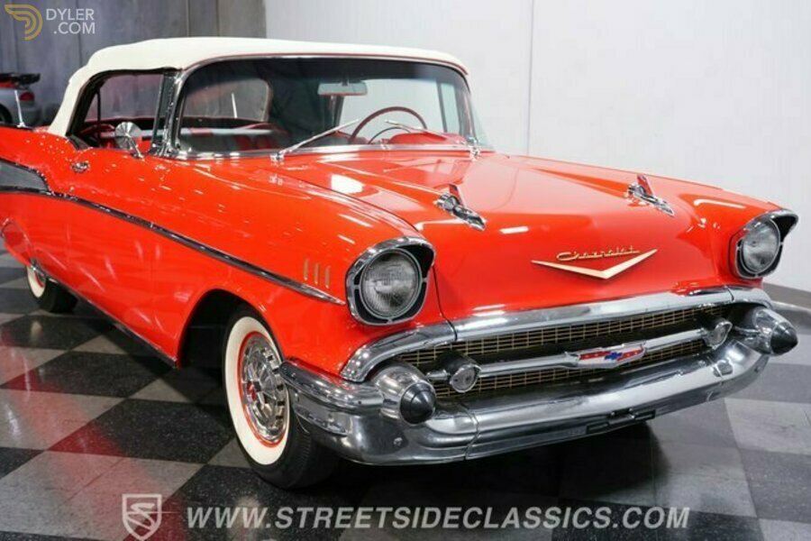 Classic 1957 Chevrolet Bel Air Convertible For Sale. Price 139 995