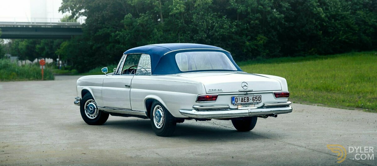 1962 Mercedes-Benz 220 SE Cabriolet, foto 2