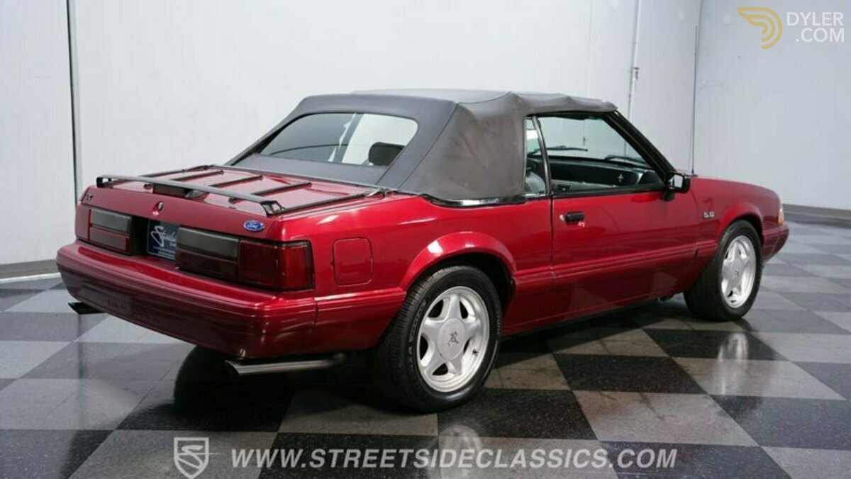 1993 Ford Mustang LX 5.0 Convertible, foto 11