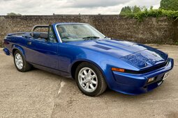 Triumph TR8 GRINNALL CONVERSION FROM TR7 Cabriolet / Roadster 1980 Blue