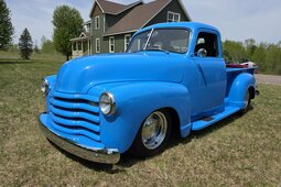 Chevrolet 3100 Street Rod Truck Camioneta 1952 Azul