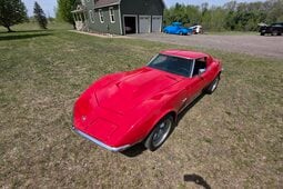 Chevrolet Corvette coupe Coupe 1972 Rojo