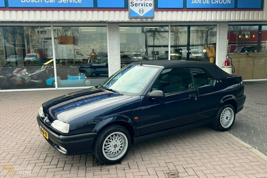 Renault 19 1.8 Cabriolet Lage Km-stand #TIJDLOOS Cabriolet / Roadster 1994 Blue