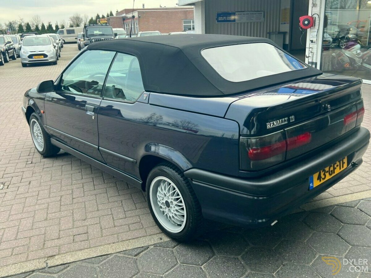 1994 Renault 19 1.8 Cabriolet Lage Km-stand #TIJDLOOS, foto 3