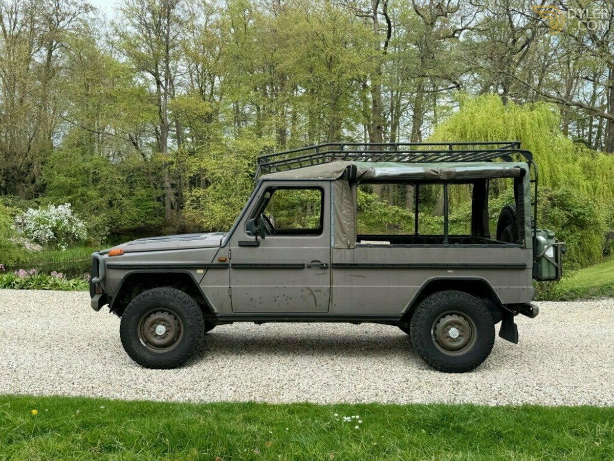 1993 Mercedes-Benz 230 Puch 230 GE Cabriolet Zwitsers leger 49.000km Orig, foto 3
