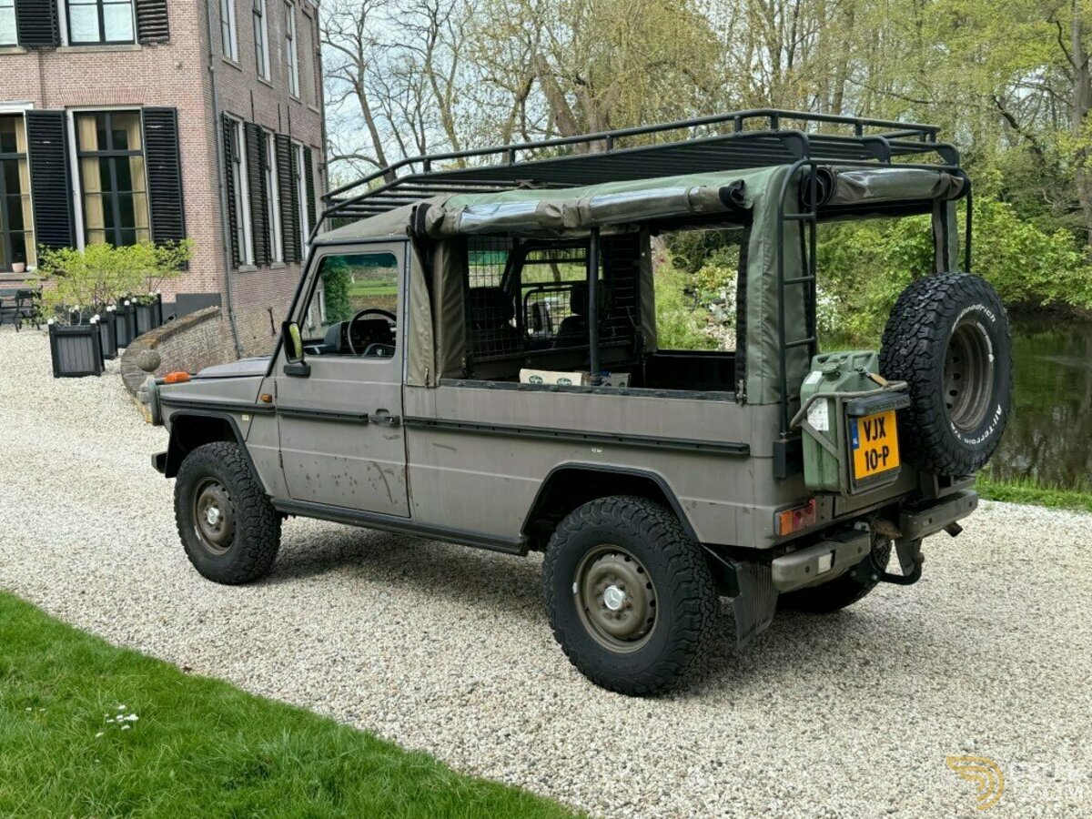 1993 Mercedes-Benz 230 Puch 230 GE Cabriolet Zwitsers leger 49.000km Orig, foto 5