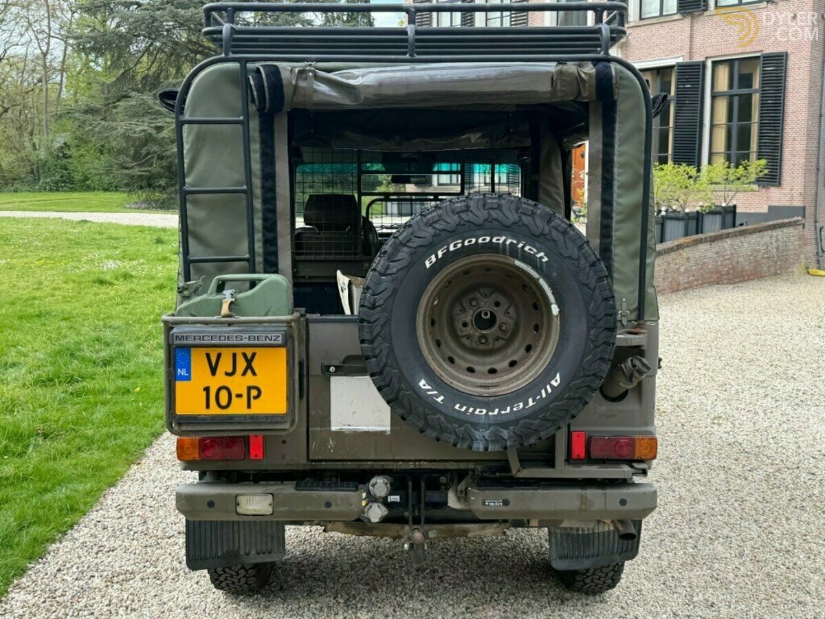 1993 Mercedes-Benz 230 Puch 230 GE Cabriolet Zwitsers leger 49.000km Orig, foto 7