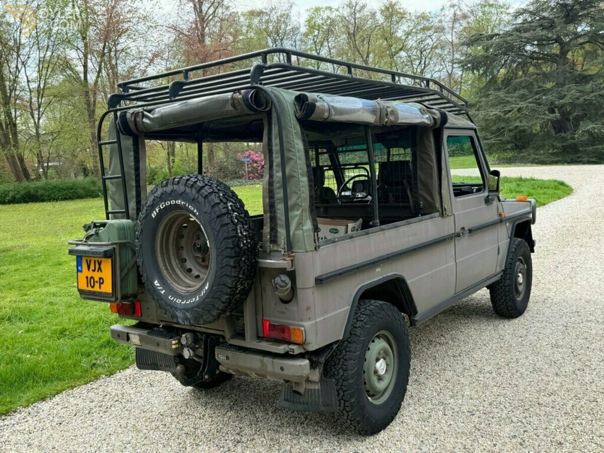 1993 Mercedes-Benz 230 Puch 230 GE Cabriolet Zwitsers leger 49.000km Orig, foto 9