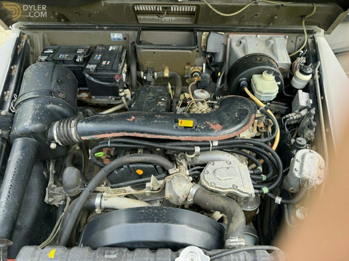 1993 Mercedes-Benz 230 Puch 230 GE Cabriolet Zwitsers leger 49.000km Orig, foto 12