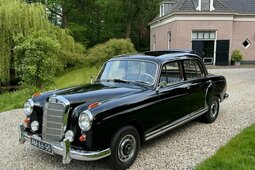 Mercedes-Benz 220 220 S Ponton Sedán / Berlina 1960 Negro