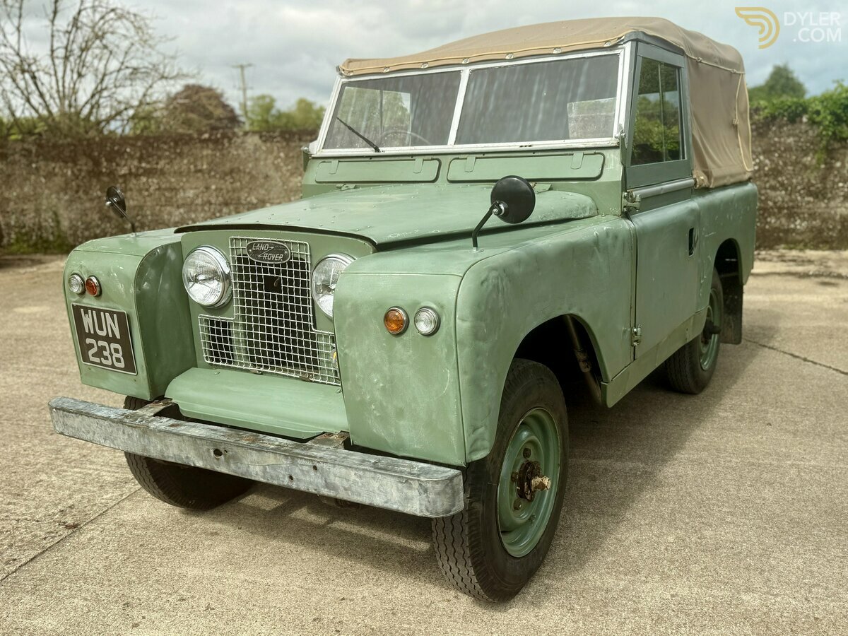 1960 Land Rover Serie II 88in 2.25 diesel soft top, foto 4