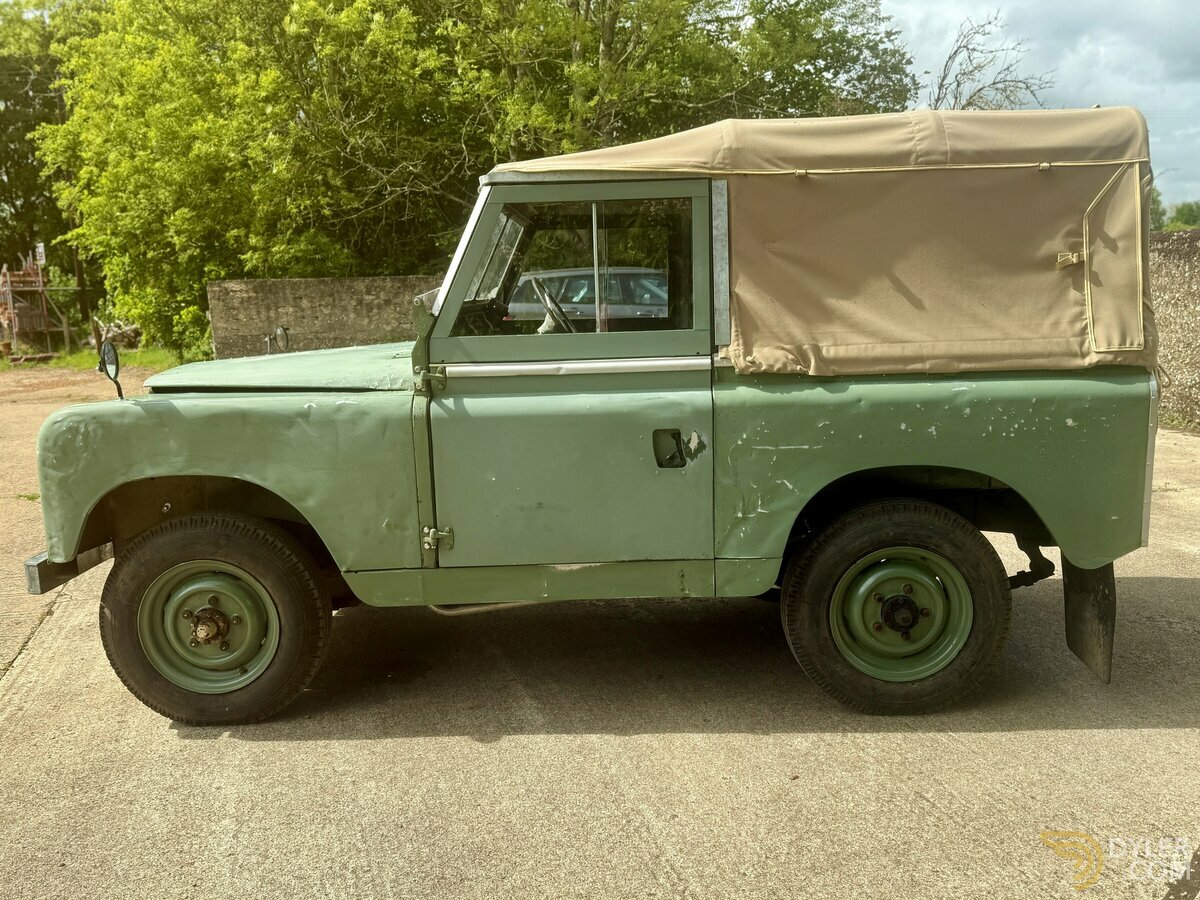 1960 Land Rover Serie II 88in 2.25 diesel soft top, foto 6