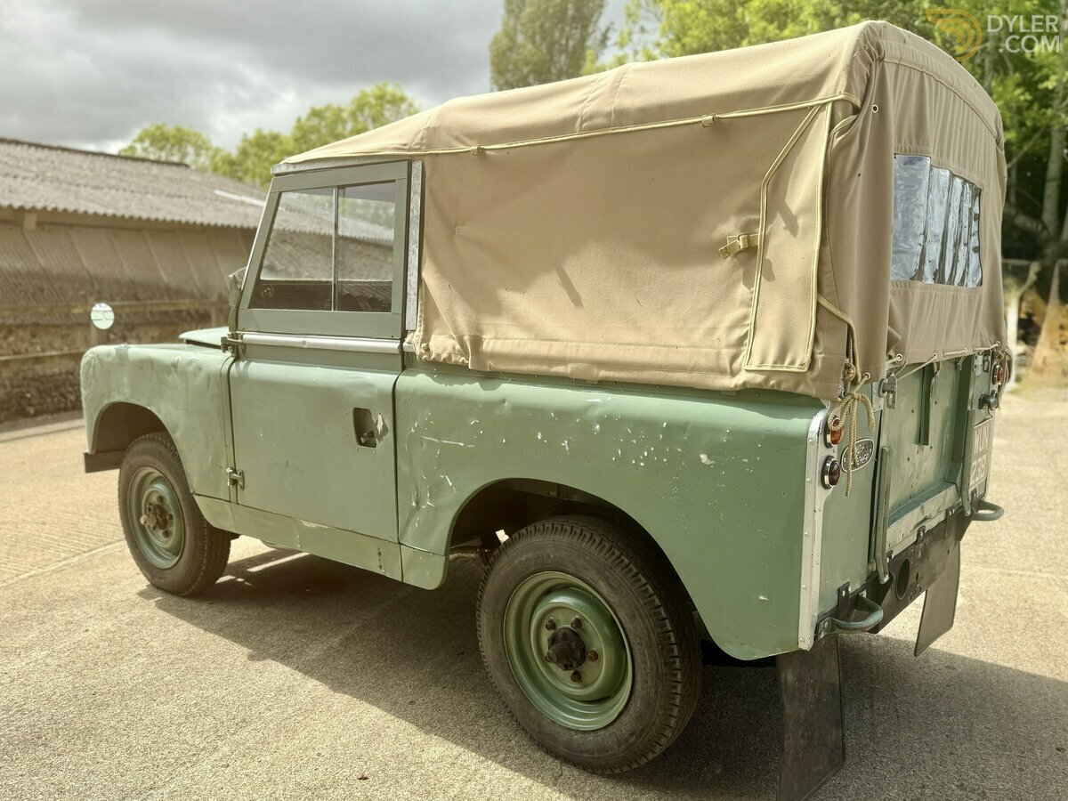 1960 Land Rover Serie II 88in 2.25 diesel soft top, foto 7