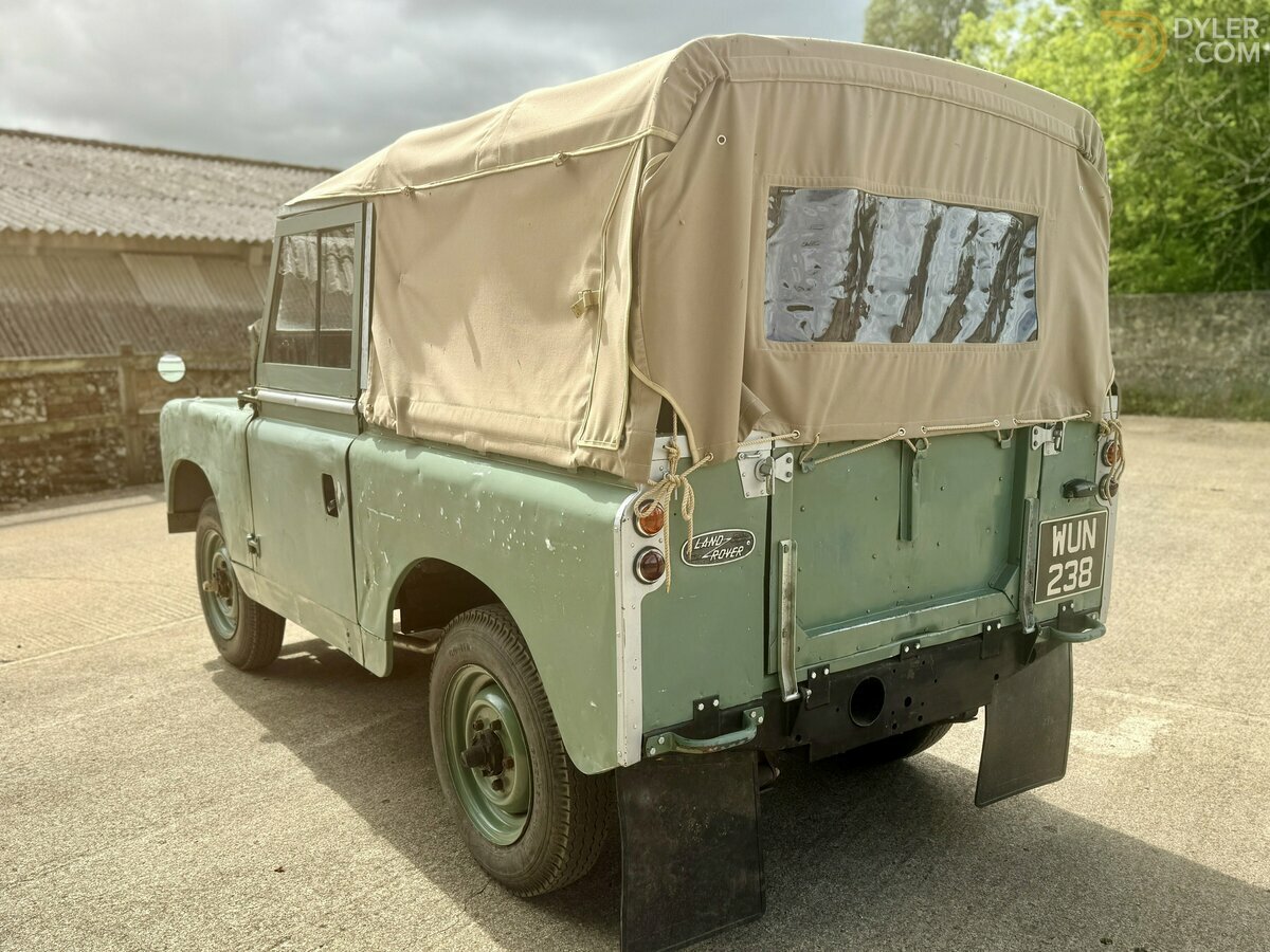 1960 Land Rover Serie II 88in 2.25 diesel soft top, foto 8