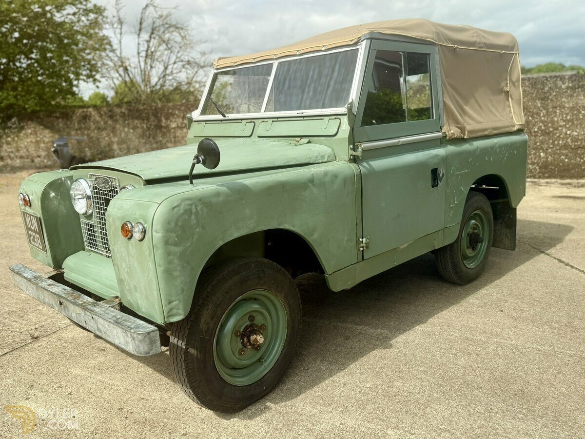 1960 Land Rover Serie II 88in 2.25 diesel soft top, foto 2