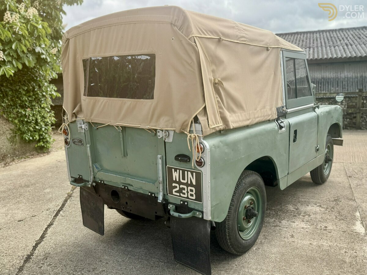 1960 Land Rover Serie II 88in 2.25 diesel soft top, foto 9