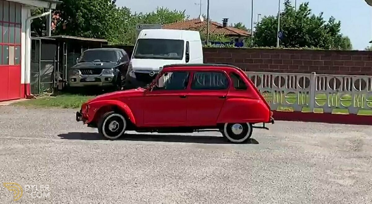 1977 Citroen Dyane 6 Rosso, foto 5