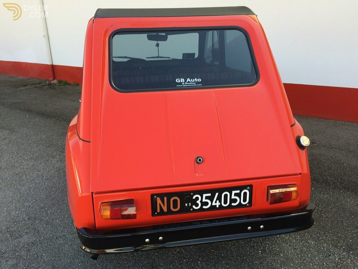 1977 Citroen Dyane 6 Rosso, foto 6