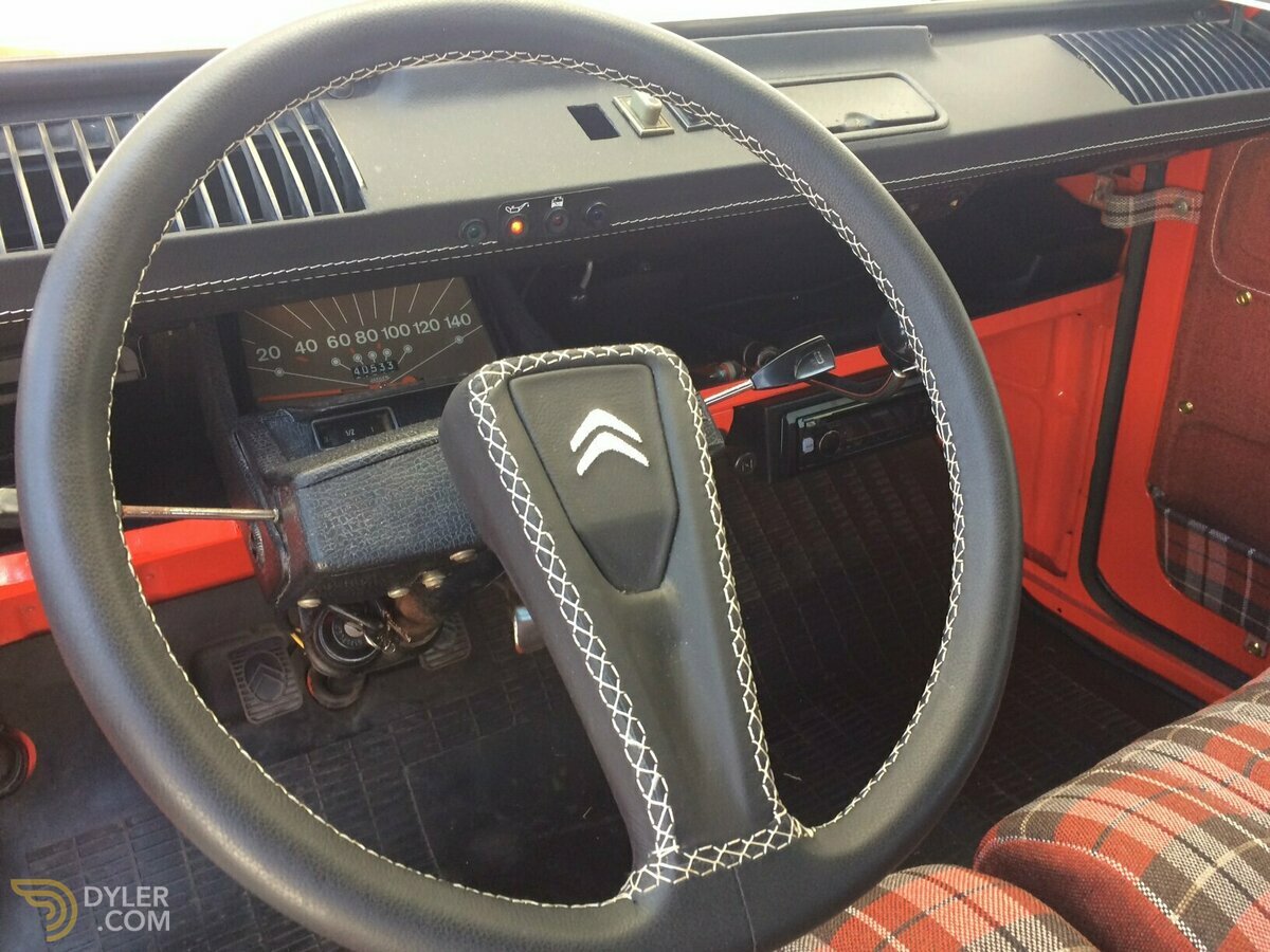 1977 Citroen Dyane 6 Rosso, foto 7